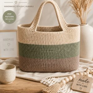Crochet Tote Bag Pattern Pdf