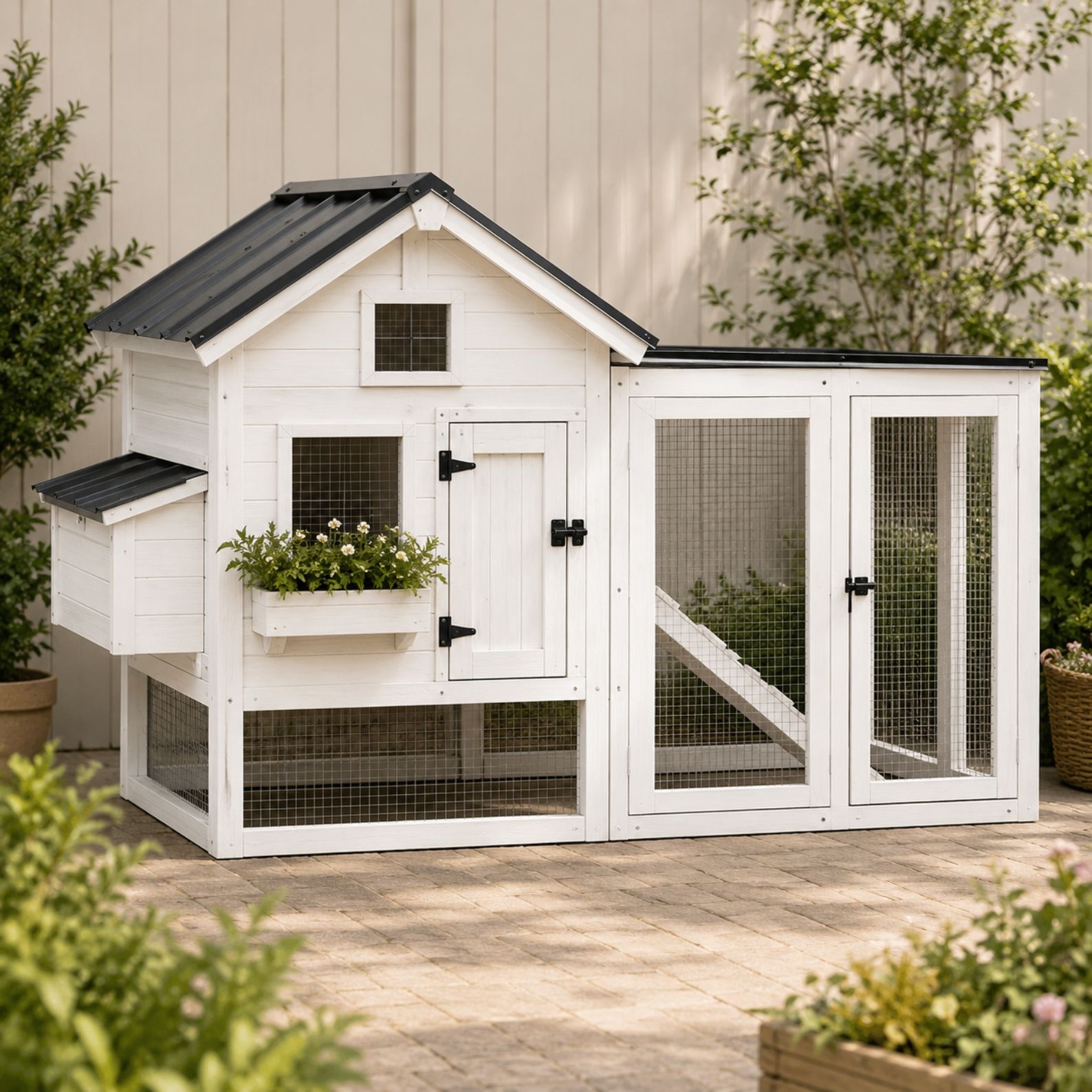 Chicken Coop Plans with Run – DIY Backyard Hen House PDF | Beginner-Friendly Woodworking Plans - Image 10